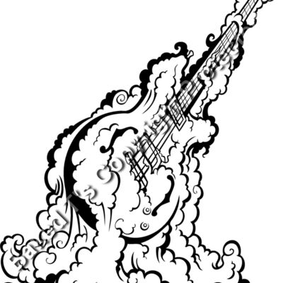 ESsmkguitar001BW Thumbnail