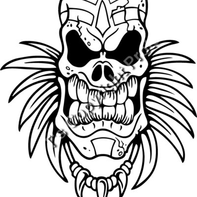 ESskull026bw Thumbnail