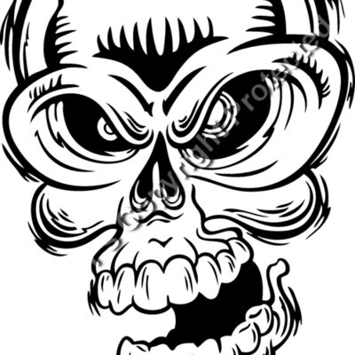 ES2skull007BW Thumbnail