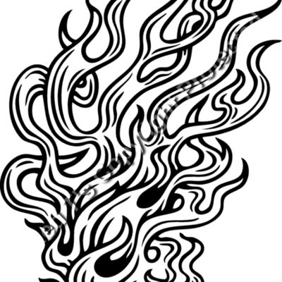 ES2flames008BW Thumbnail