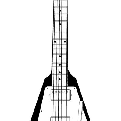 ES2guitar004BW Thumbnail