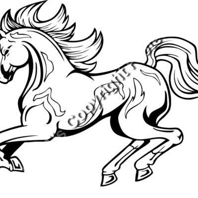 ES2horse003bw Thumbnail