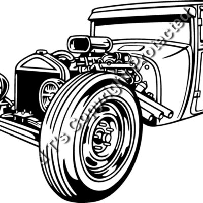 ES2car006BW Thumbnail