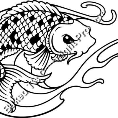 ES2asiankoi005BW Thumbnail