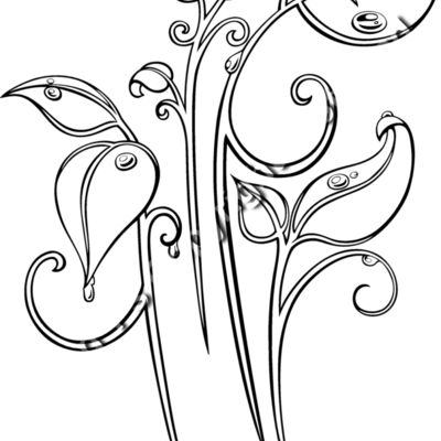 ES2leaves002bw Thumbnail