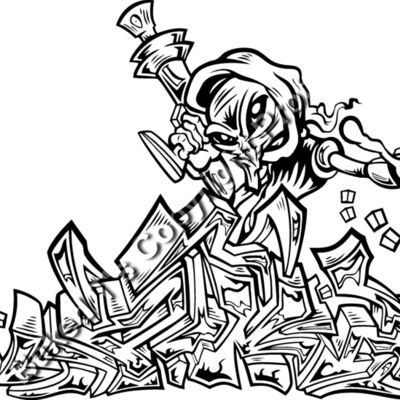 ES2graffiti004BW Thumbnail