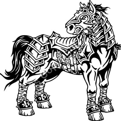 ES2horse004BW Thumbnail