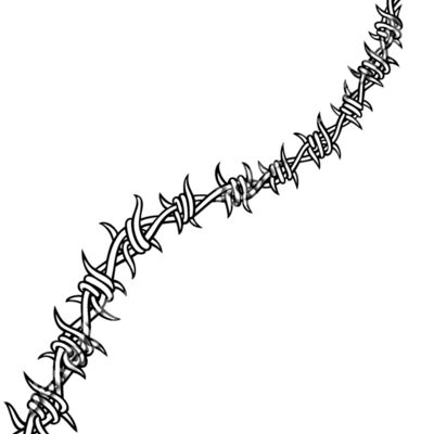 ES2barbwire003bw Thumbnail