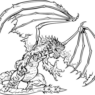 ES2dragon005BW Thumbnail
