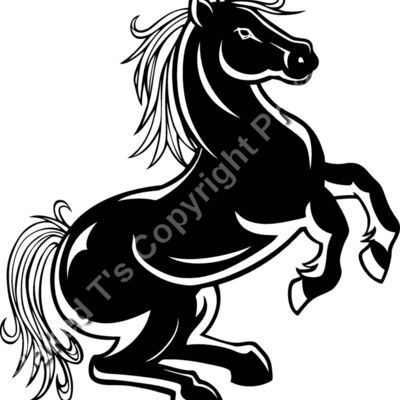 ES2horse001bw Thumbnail