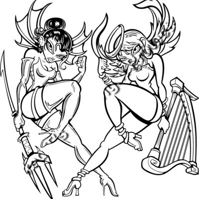 ES2adgirls002BW Thumbnail