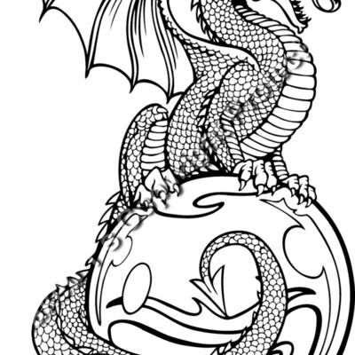 ES2dragon002bw Thumbnail