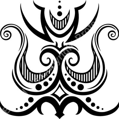 ES2tribal040bw Thumbnail