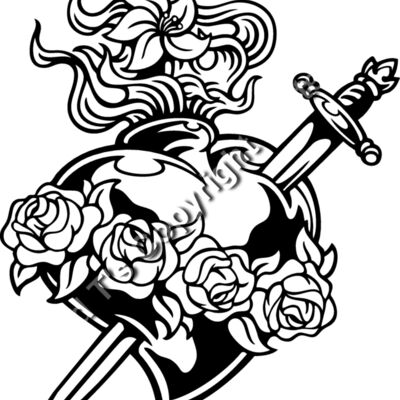 ES2heart012BW Thumbnail