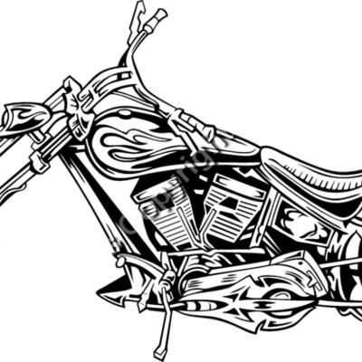 ES2motorcycle004BW Thumbnail