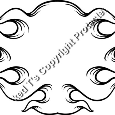 ES2flames010bw Thumbnail