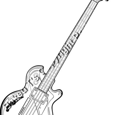 ES2guitar007BW Thumbnail