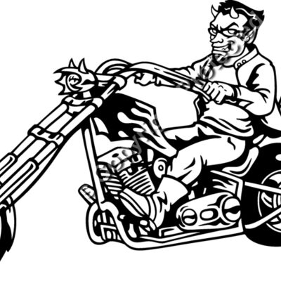 ES2biker003BW Thumbnail