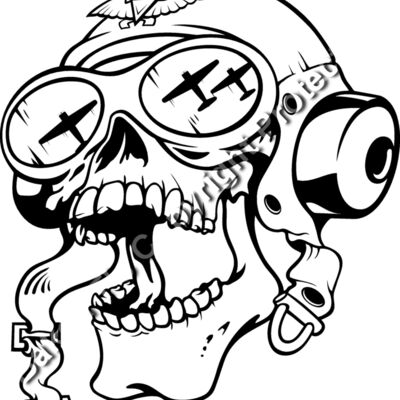 ES3skull22bw Thumbnail