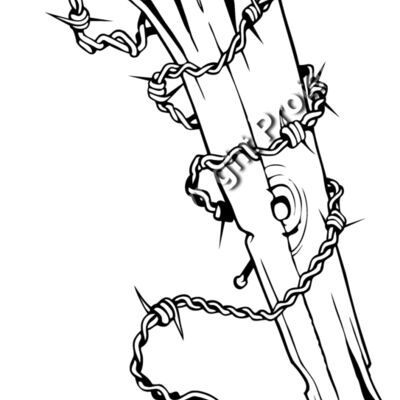 ES3barbwire03bw Thumbnail