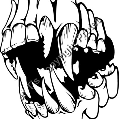 ES3teeth01bw Thumbnail