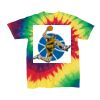Youth Multi-Color Spiral Tie-Dyed T-Shirt Thumbnail