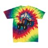 Youth Multi-Color Spiral Tie-Dyed T-Shirt Thumbnail