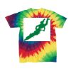 Youth Multi-Color Spiral Tie-Dyed T-Shirt Thumbnail