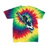 Youth Multi-Color Spiral Tie-Dyed T-Shirt Thumbnail