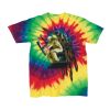 Youth Multi-Color Spiral Tie-Dyed T-Shirt Thumbnail