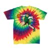 Youth Multi-Color Spiral Tie-Dyed T-Shirt Thumbnail