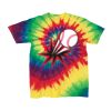 Youth Multi-Color Spiral Tie-Dyed T-Shirt Thumbnail