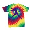 Youth Multi-Color Spiral Tie-Dyed T-Shirt Thumbnail