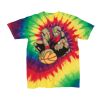 Youth Multi-Color Spiral Tie-Dyed T-Shirt Thumbnail
