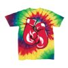 Youth Multi-Color Spiral Tie-Dyed T-Shirt Thumbnail