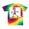 Youth Multi-Color Spiral Tie-Dyed T-Shirt Thumbnail