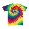 Youth Multi-Color Spiral Tie-Dyed T-Shirt Thumbnail