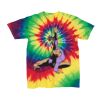 Youth Multi-Color Spiral Tie-Dyed T-Shirt Thumbnail