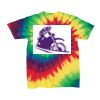 Youth Multi-Color Spiral Tie-Dyed T-Shirt Thumbnail