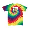 Youth Multi-Color Spiral Tie-Dyed T-Shirt Thumbnail