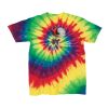 Youth Multi-Color Spiral Tie-Dyed T-Shirt Thumbnail