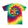 Youth Multi-Color Spiral Tie-Dyed T-Shirt Thumbnail