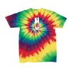 Youth Multi-Color Spiral Tie-Dyed T-Shirt Thumbnail