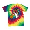 Youth Multi-Color Spiral Tie-Dyed T-Shirt Thumbnail