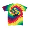 Youth Multi-Color Spiral Tie-Dyed T-Shirt Thumbnail