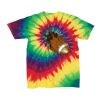 Youth Multi-Color Spiral Tie-Dyed T-Shirt Thumbnail