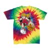 Youth Multi-Color Spiral Tie-Dyed T-Shirt Thumbnail