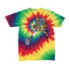 Youth Multi-Color Spiral Tie-Dyed T-Shirt Thumbnail