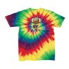 Youth Multi-Color Spiral Tie-Dyed T-Shirt Thumbnail