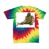 Youth Multi-Color Spiral Tie-Dyed T-Shirt Thumbnail